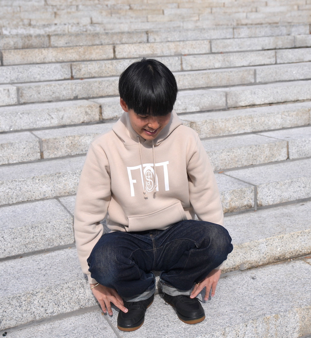 FNT Hoodie Sand