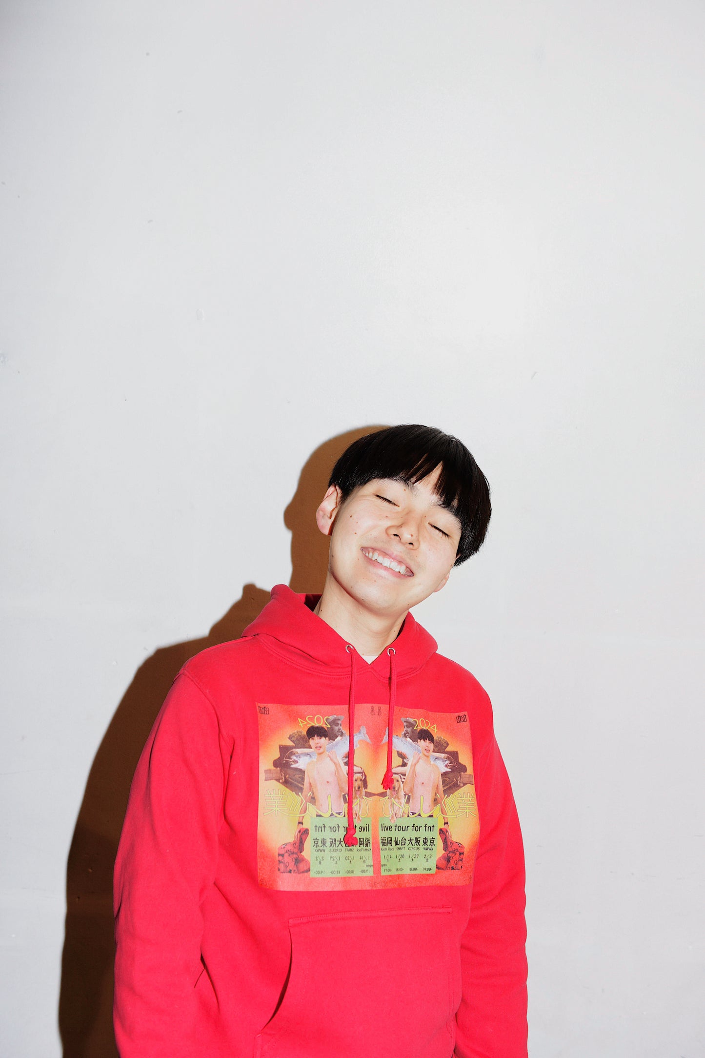 ひんし巡業 Hoodie RED